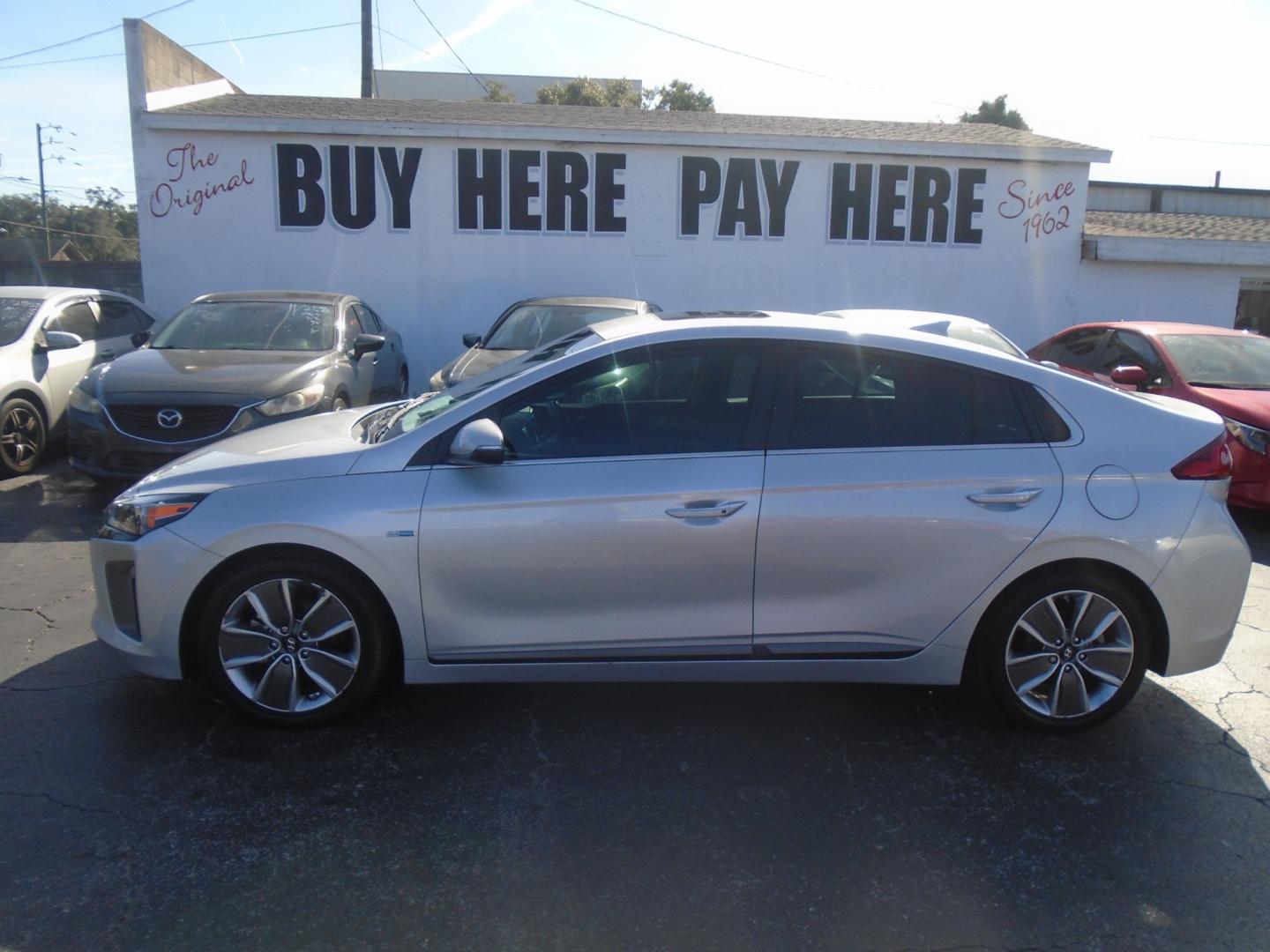 2017 Hyundai Ioniq Hybrid (KMHC85LC1HU) , located at 6112 N Florida Avenue, Tampa, FL, 33604, (888) 521-5131, 27.954929, -82.459534 - Photo#0